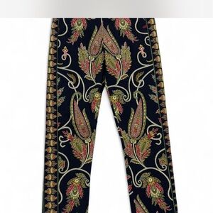 Gretchen Scott Designs Navy Paisley Pants